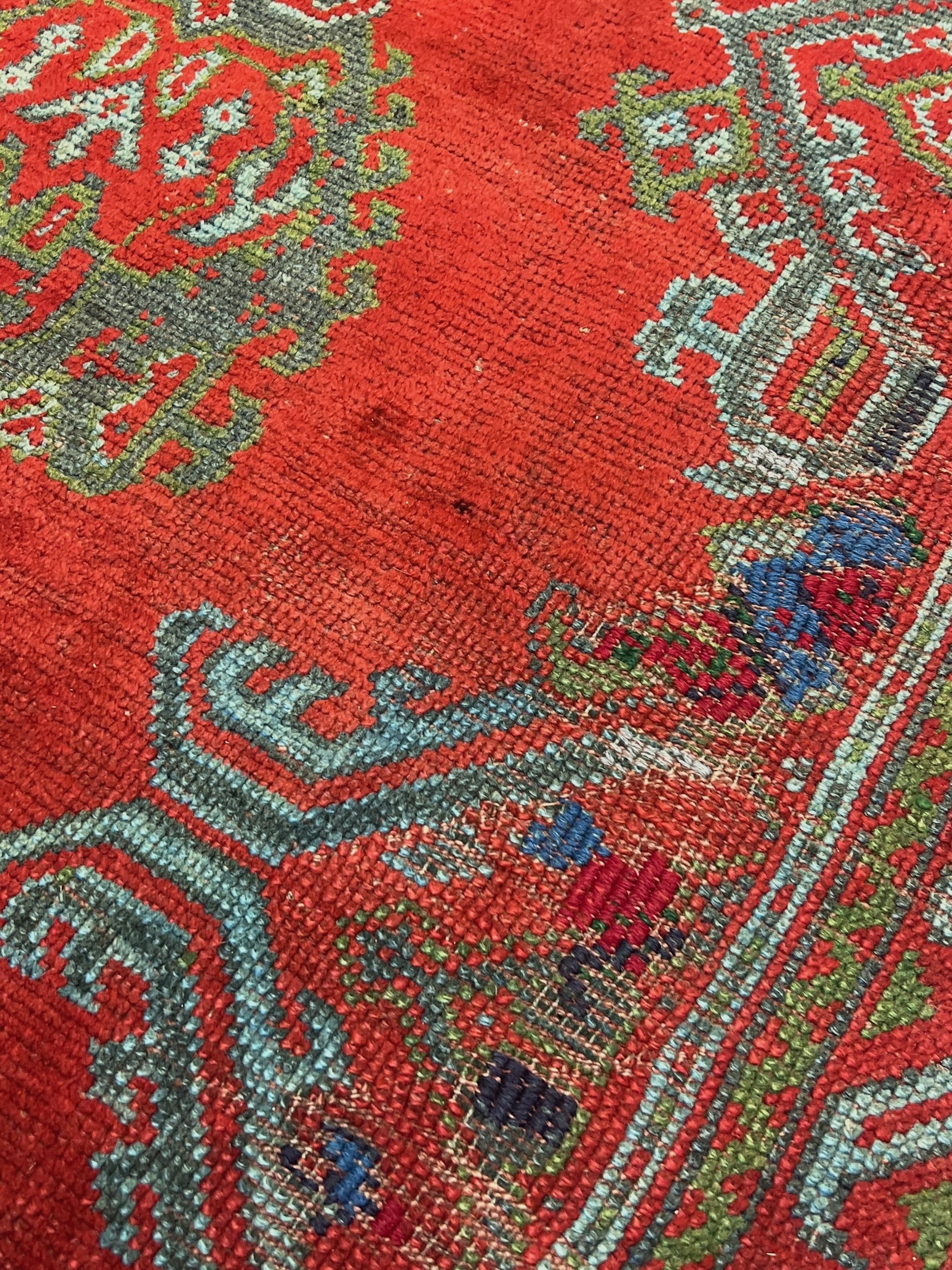 A large Turkish carpet